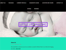 Tablet Screenshot of littlelifeimaging.com